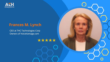 Testimonial By Frances M. Lynch CEO at THC Technologies Corp owners of VoiceVantage.com