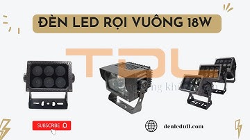 Báo Giá Đèn Rọi Cột Vuông TDL-R0218 18w | Giá đèn rọi cột toà nhà | Thành Đạt LED