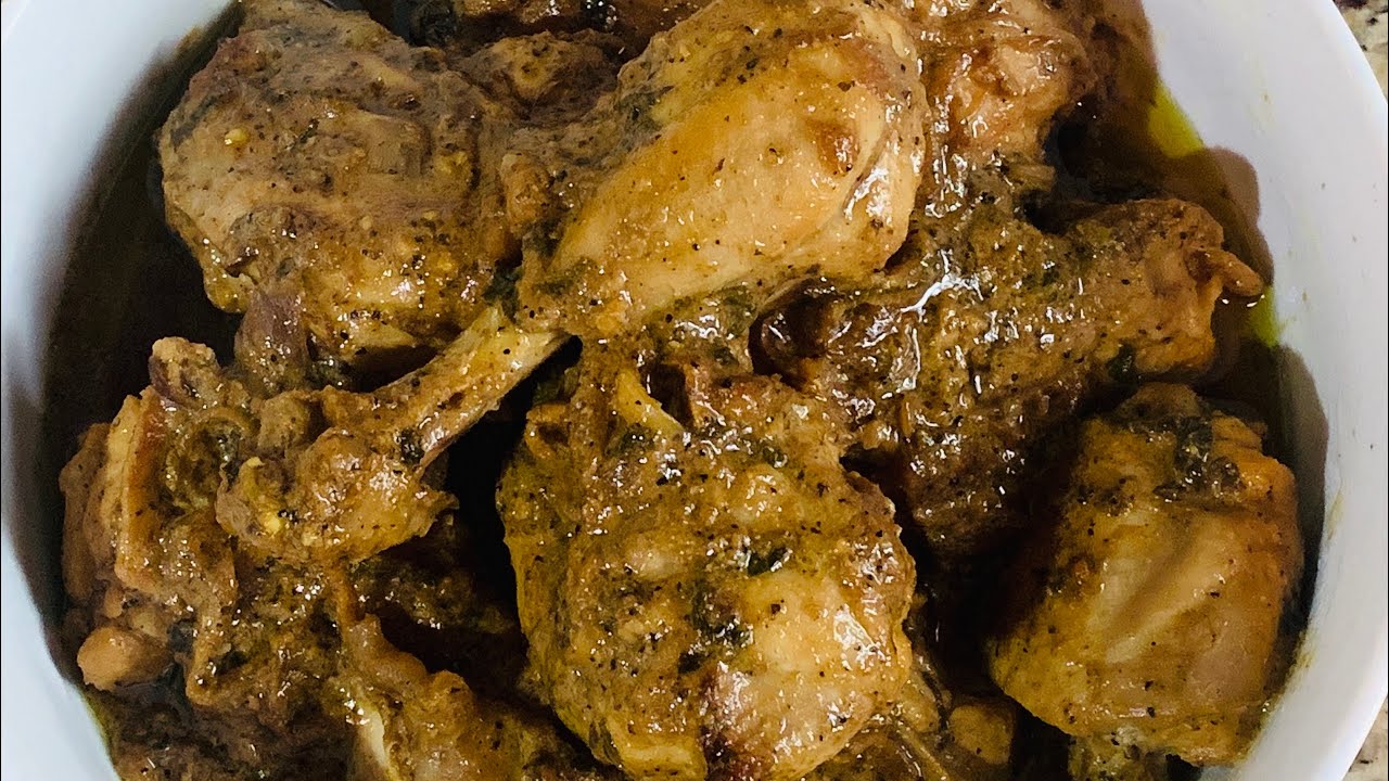 Easy Hyderabadi Black Pepper Chicken | Black Pepper Chicken Recipe ...