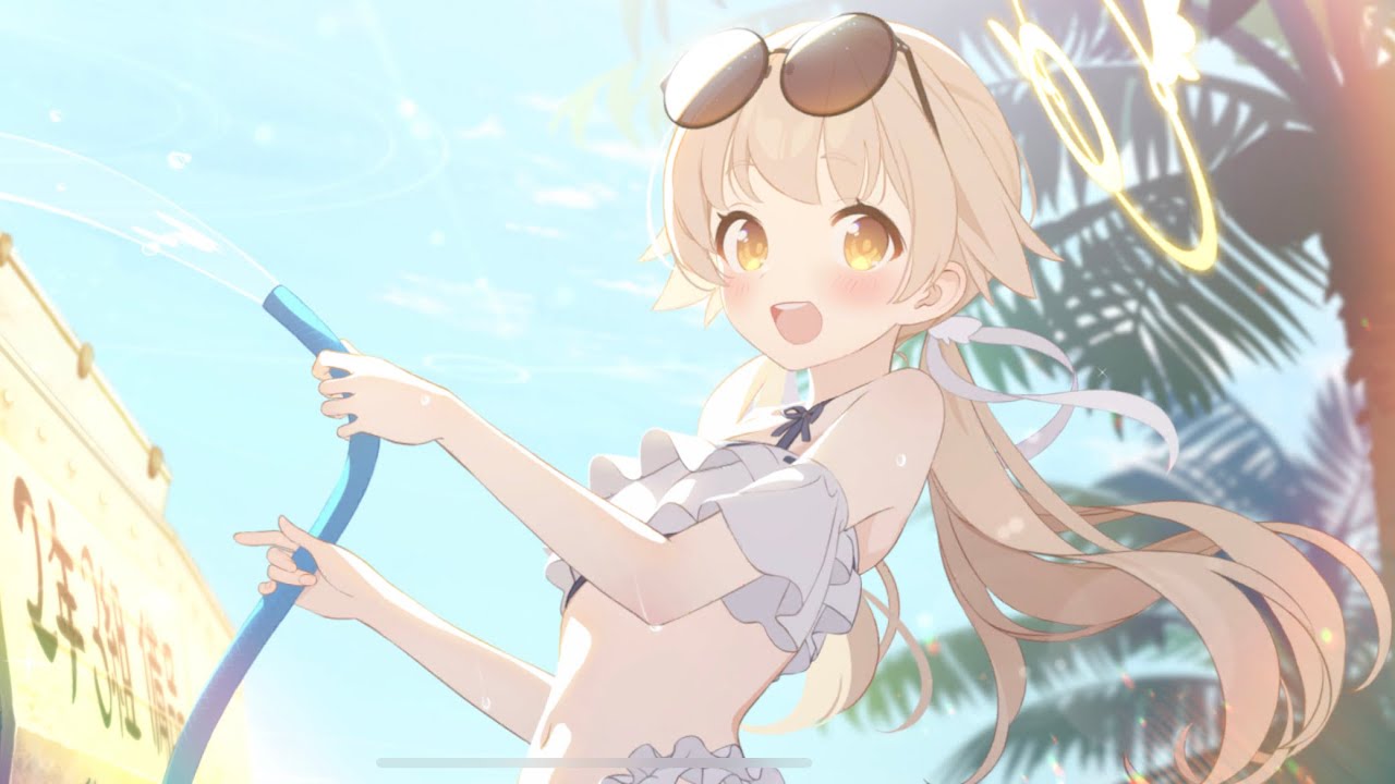 ブルアカ】11月27日 阿慈谷 ヒフミ(水着) 誕生日ボイス【Blue Archive