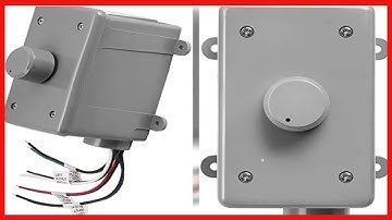 OSD Outdoor 100W Volume Control Impedance Matching, Weather Resistant Enclosure OVC100, Grey