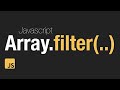 JavaScript Array Filter Method