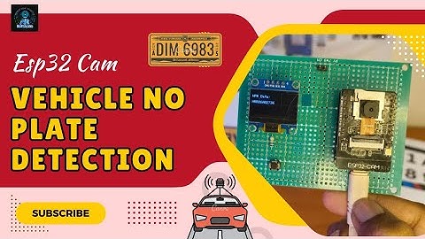 ESP32 Cam Vehicle No Plate Detection | Car No plate Detection System 🚘