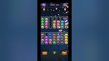 Color Ball Sort Puzzle Level 365 Solution #shorts