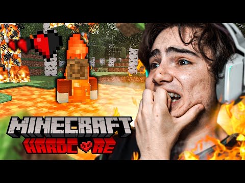 LAVA DÜŞTÜMM!!! - Minecraft Hardcore - Bölüm 1