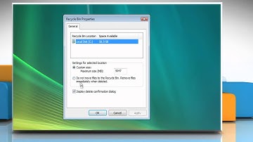 Windows® Vista: Disable delete confirmation dialog