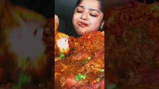 VILLAGE STYLE CHICKEN CURRY WITH SCHEZWEN CHICKEN FRIED RICE DRY EGG CURRYshorts mukbang viral