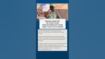 Hamas Lawan AS, Tak Takut meski Diancam akan Dibunuh Trump, Tetap Tegas Tolak Lucuti Senjata