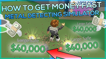 How to Get Money Fast in Metal Detecting Simulator! (BEST MONEY FARM)