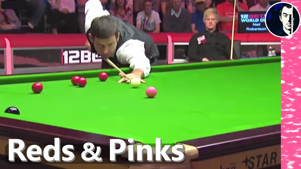 Ronnie O'Sullivan Aiming at All Reds & Pinks | Snooker