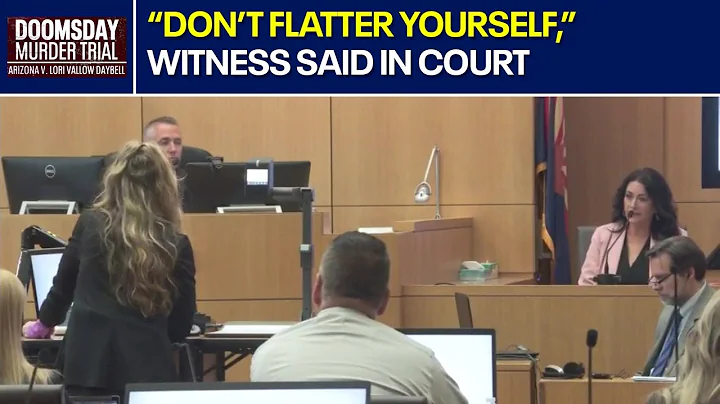 Tense exchange between Lori Vallow Daybell and witness | FOX 10 Phoenix