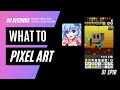 Finding Objects to Create as Pixel Art for Our PocketCode Game using Pixel Studio S1 Ep10