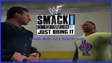 WWF Smackdown: Just Bring It | Full Story Mode Walkthrough [Road to WWE 2K22]