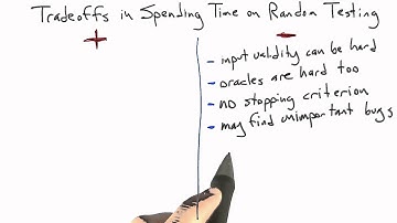 Tradeoffs In Random Testing 2 - Software Testing