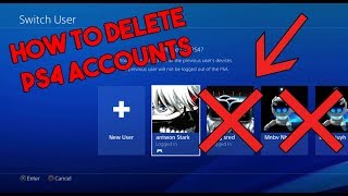 How To Delete PS4 Accounts