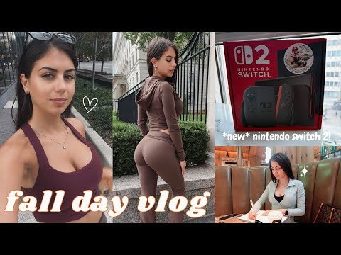 Fall reset 🍂  making tea, gaming & shopping!