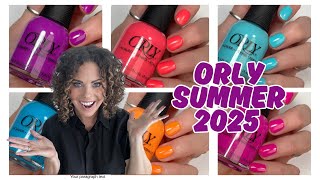 New Orly 1980s Summer 2025 Collection | Review with comparisons!