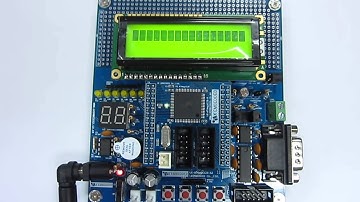 AVR ATmega128 트레이닝보드 - 포토센서(외부인터럽트) 실습