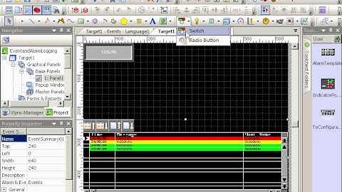 Logging Alarms using Vijeo Designer on Magelis - Video 2 of 4