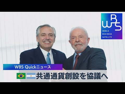 ブラジルとアルゼンチン 共通通貨創設を協議へ【WBS】（2023年1月23日）