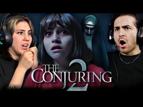 watching *THE CONJURING 2* for the first time !!
