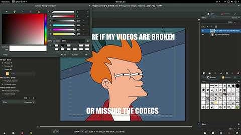 GIMP 3.0 on Wayland | Making a meme :)