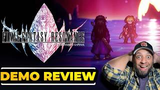 Final Fantasy Resonance Demo Review! Wow!