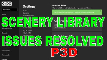 P3Dv5 | The Library Insertion Point | ORBX
