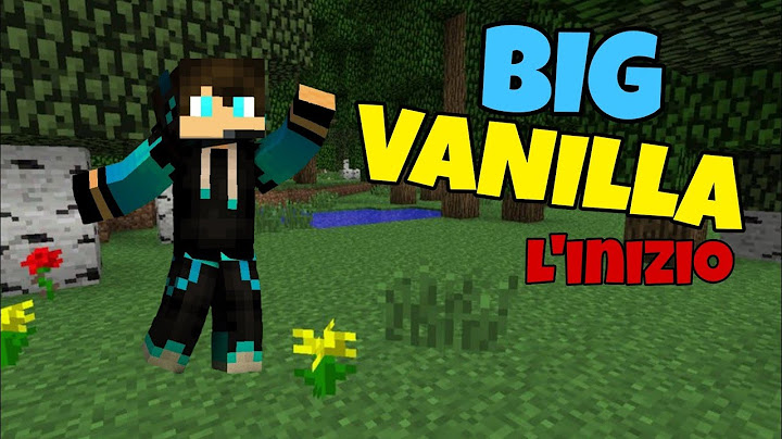 BENVENUTI NELLA BIG VANILLA!! - Minecraft ep.1