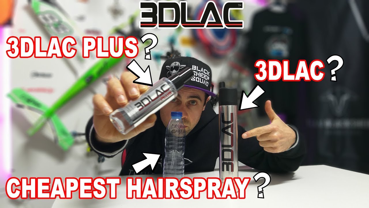 3D PRINT - 3DLac Plus or 3DLac or Cheapest HairSpray? 