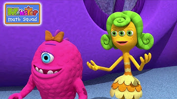 Monster Math Squad 114 - Scary Face Picture Day | Math Videos For Kids | HD | Learn Math
