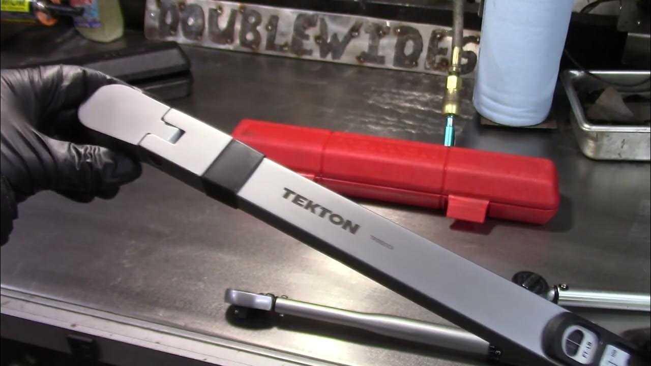 Tekton Split Beam Vs. Tekton Micrometer Style Torque Wrench YouTube