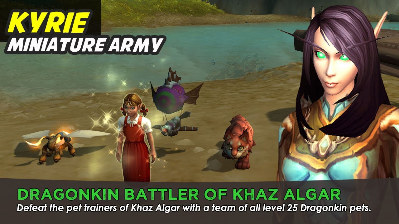 Kyrie Dragonkin Team - Dragonkin Battler of Khaz Algar - YouTube