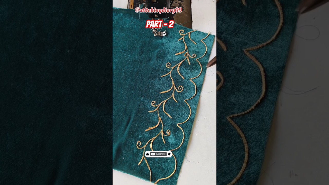 🔥Stylish &Unique Gotta Patti Embroidery Trouser designs 