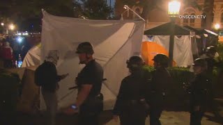 USC protest: Police in riot gear clear pro-Palestine encampment