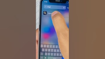 Use of Magnifier in Iphone.