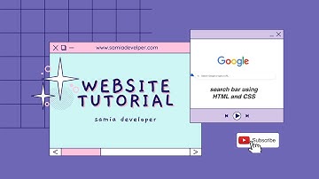 How To Make A google Search Bar Using HTML And CSS In  Just  7 Minutes