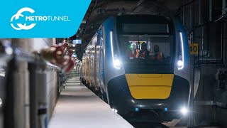 A year of trains in the Metro Tunnel