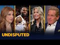 LeBron all smiles with Lakers&#39; owner Jeanie Buss: This indicate LBJ will re-sign? | NBA | UNDISPUTED