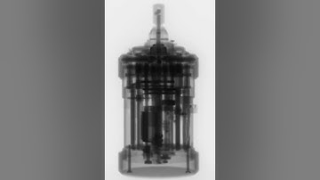 Curta Type I Calculator X-Ray video