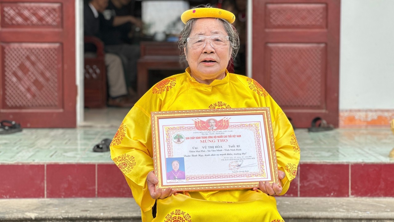 Mừng Thọ Cụ Vũ Thị Hoà 2026