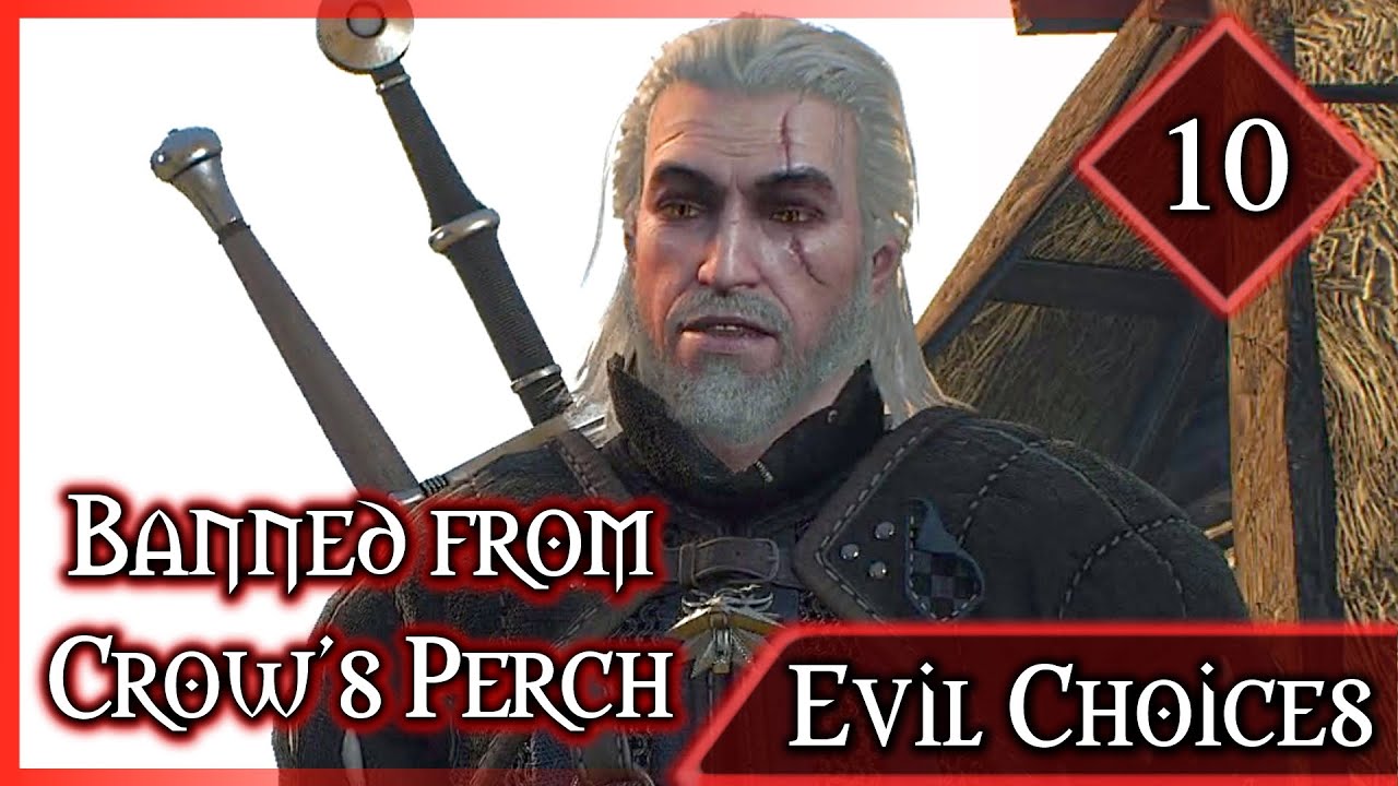 Witcher 3 ► Banned from Crow's Perch for Murdering the Baron's Men - Evil Choices #10