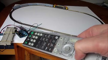NscaleDuino: IR Remote Train Control