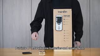 How to install: K7 Tenon smart lock with Wi-Fi
