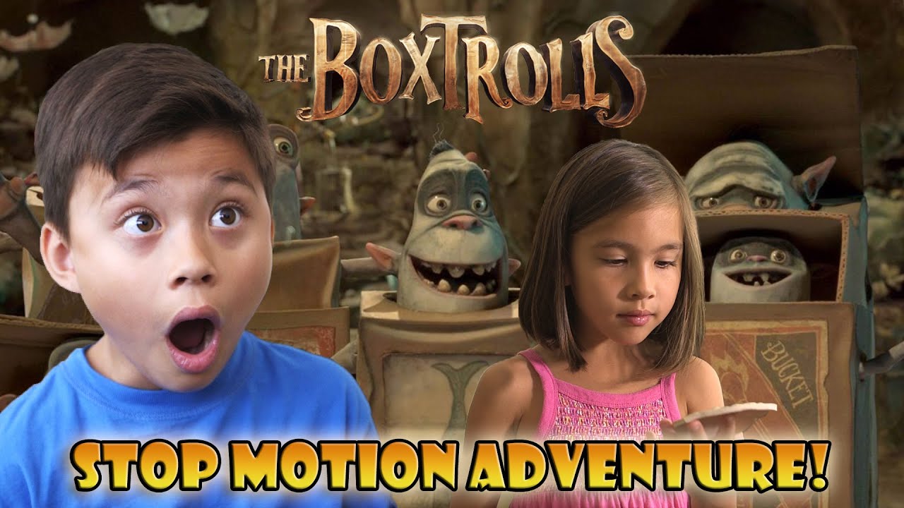 THE BOXTROLLS to the RESCUE! Stop Motion Adventure! - Brought to you by Focus Features