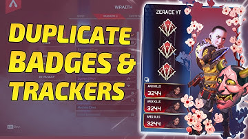 How to duplicate Badges and Trackers on your Legend Banner in Apex Legends [PC & Console]