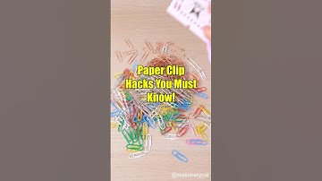 Do you know any other paperclip hacks? #shorts