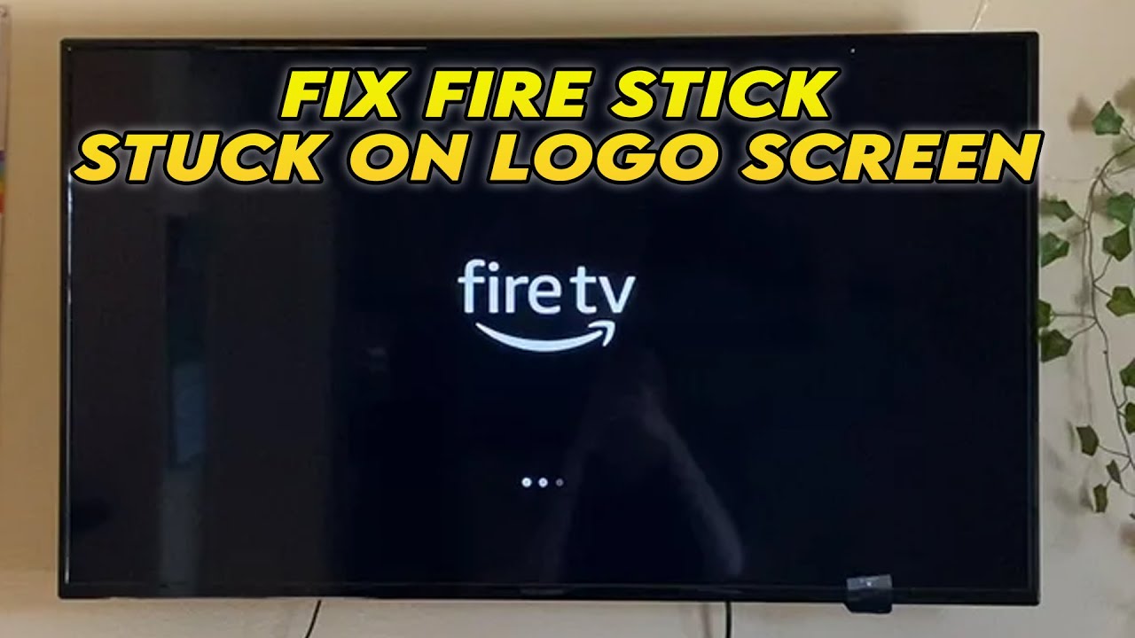 Fix Fire Stick Stuck on Logo Screen (Boot Loop) - YouTube