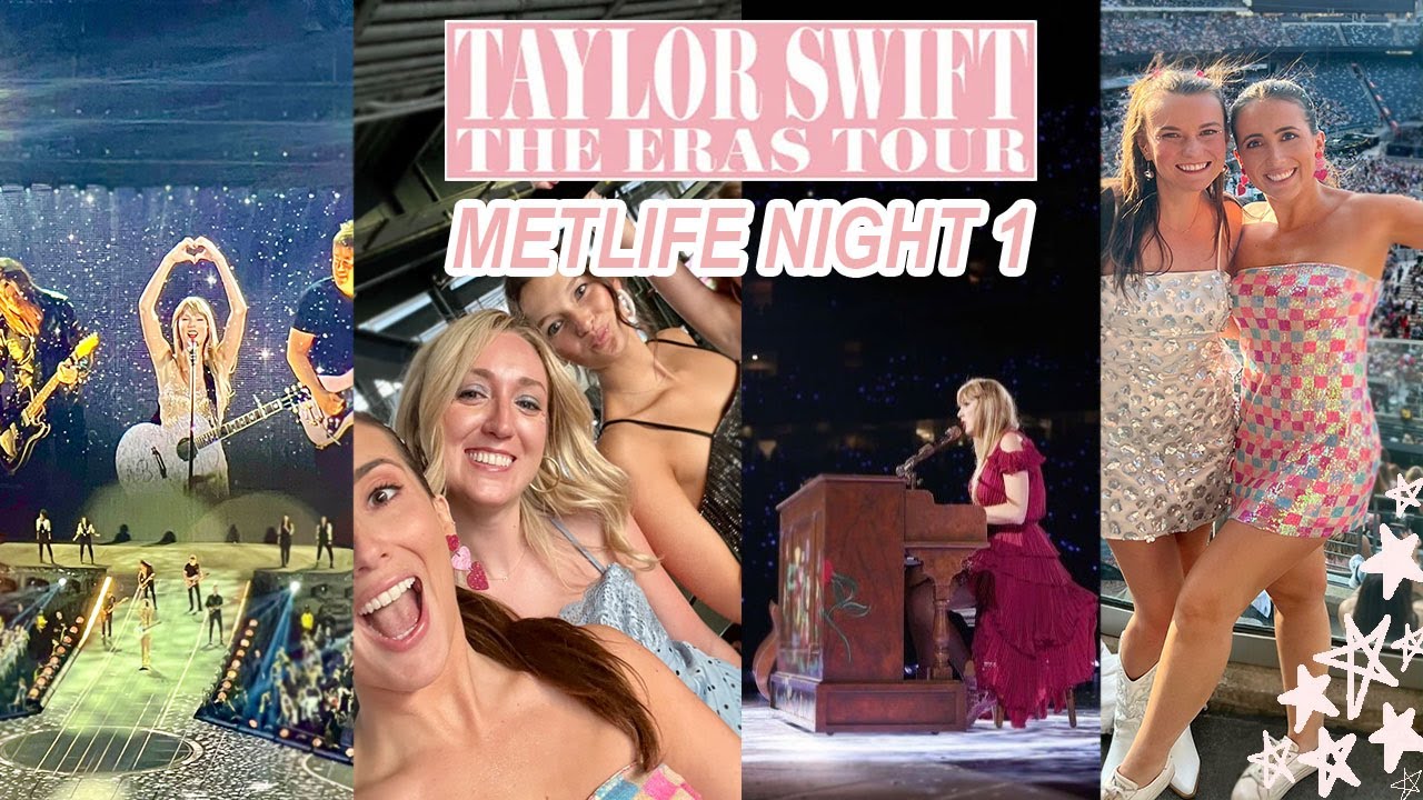 TAYLOR SWIFT THE ERAS TOUR | metlife night 1 vlog 🩷 - YouTube
