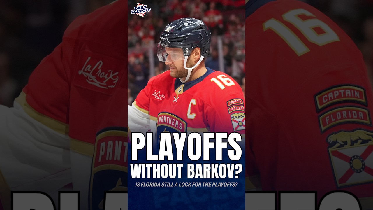 Is Florida still a lock for Playoffs without Aleksander Barkov?